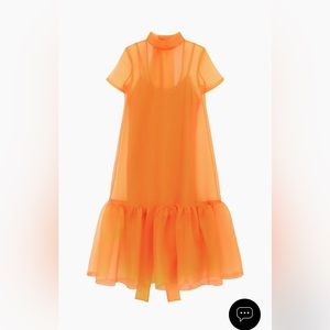 Staud Calluna dress nectarine medium BNWT